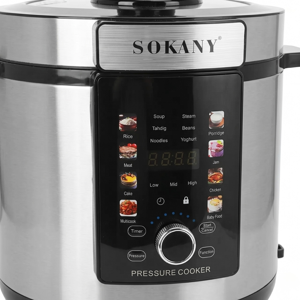 Електрична скороварка Sokany SK-07043 об'єм 7 л 1500 Вт